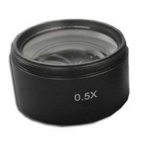 Meiji Techno MA1067, Auxiliary Lens 0.5X, W.D. 177mm (6.96") (Pack of 2 pcs)