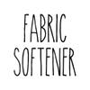 Brown - Fabric Softener Vinyl Decal - Skinny Farmhouse Style for Laundry Room - 5w x 5h inches - Die Cut Sticker view 1