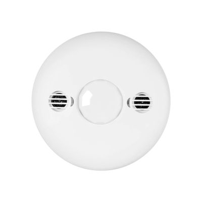 ENERLITES Ultrasonic and PIR Dual Technology Occupancy Sensor, 360 Degree Field of View, 1,600 Sq Ft Coverage, Commercial Grade, MDC-50V-W, White