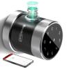 Geek Smart Door Lock - Keyless Fingerprint and Touchscreen Digital Door Lock, Secure Bluetooth, Easy Install, Great for Airbnb, Hotels and Offices, Homes, Apartments- Silver view 1