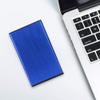 2.5inch USB2.0 ,External Mobile Hard Disk Case Box,Aluminum Alloy Brushed Fit for 2TB SSD,Plug-and-Play, with LED Indicator(Blue ) view 3