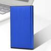 2.5inch USB2.0 ,External Mobile Hard Disk Case Box,Aluminum Alloy Brushed Fit for 2TB SSD,Plug-and-Play, with LED Indicator(Blue ) view 4