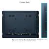 iChawk 12.1'' inch LCD Display 1024x768 4:3 RCA AV BNC HDMI-in VGA Metal Shell Embedded Open Frame LCD Screen PC Monitor Display with USB Interface Small Video Player Pluggable U-Disk, K121MN-592 view 3
