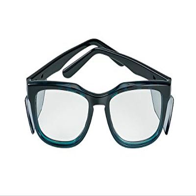 Eyewear Safety Clear Demo Lens Black Green