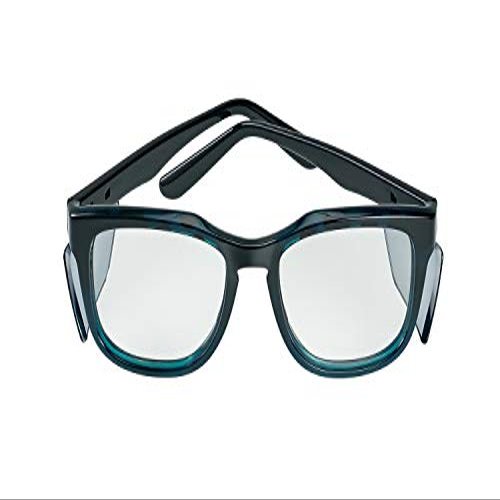 Eyewear Safety Clear Demo Lens Black Green