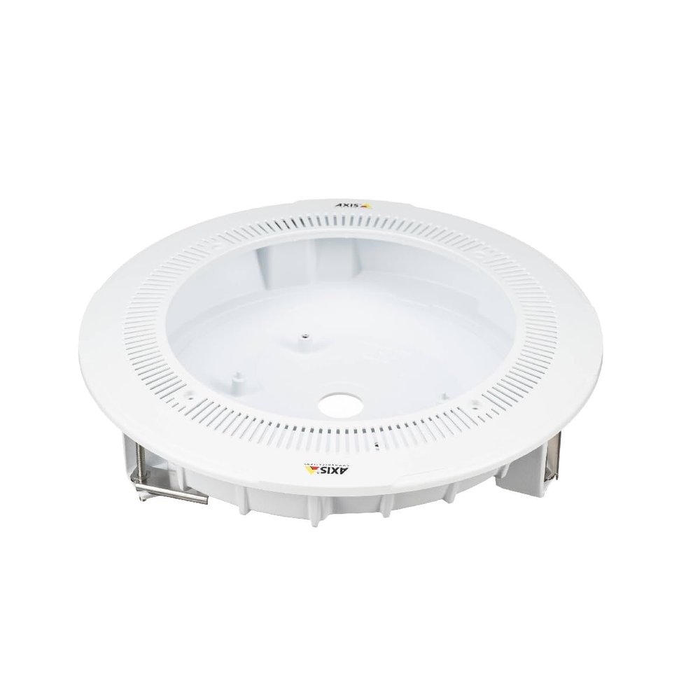 Axis 01514-001 Model T94N01L Recessed Mount for use with AXIS P37 Network Camera Series, Indoor and Outdoor Use, Suitable for Plenum sSpaces, Metal Back Box
