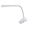 Fdit Mini USB Light Clip-on Clamp Bed Table Study Desk Reading Lamp 3 Colors Bendable Portable USB Powered LED Light USB Reading Lamp with 13 LEDs(White) view 1