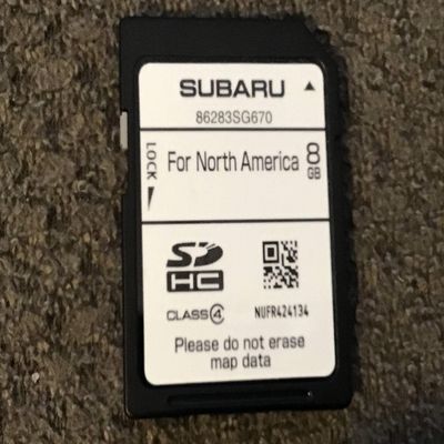 2018 Infiniti Q60 Navigation SD Card 25920-4HB1G
