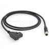 SZRMCC TVLogic VFM Monitor Alphatron EVF Power Cable D-tap 2 Pin Male to Mini XLR 4 Pin Female (Straight Cable) view 2