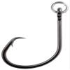 Owner Ringed Mutu Hybrid Offset Point Black Chrome Circle Hook, 2/0 (6 Per Pack) view 1