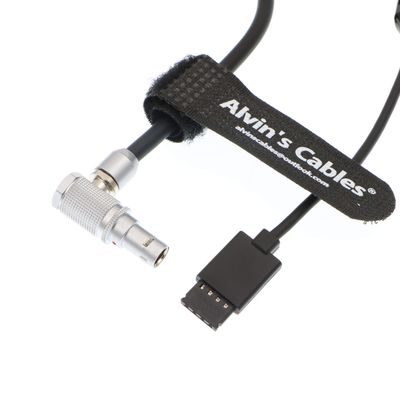 Alvin's Cables Z CAM E2 S6 F6 Right Angle 2 Pin Male to Ronin S Gimbal Stabilizer Power Cable