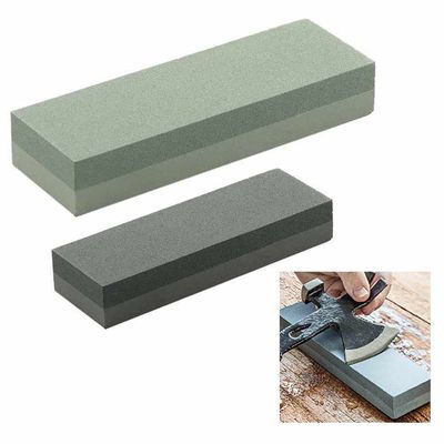 6" Aluminium Oxide Sharpening Stone Dual Grit Hone Knife Blade Sharpener Fishing