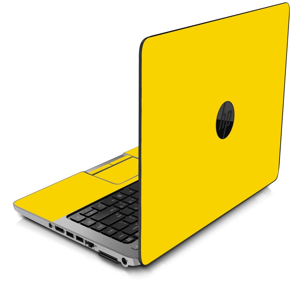 LidStyles Vinyl Protection Skin Kit Decal Sticker Compatible with HP Elitebook 640 G2 (Yellow)