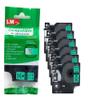 6/Pack LM Tapes - Premium LM43619 1/4" Black on Green Label Maker Tape, Compatible with Dymo 43619 D1 Label Tape 6mm view 1