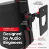 Sound Bass 2 x ONE, ONE Gen 2, ONE SL, Play:1 Wall Mount Bracket, Twin Pack, Black, Compatible with Sonos ONE, ONE Gen 2, ONE SL & Play 1 view 2