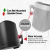 Sound Bass 2 x ONE, ONE Gen 2, ONE SL, Play:1 Wall Mount Bracket, Twin Pack, Black, Compatible with Sonos ONE, ONE Gen 2, ONE SL & Play 1 view 4