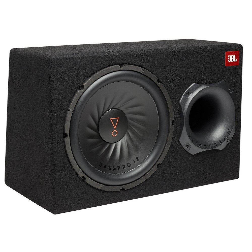 JBL SUBBP12AM - 12 amplified 12 Subwoofer with Sub Level Control, Black