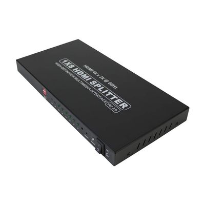 8-Way Ultra HD 1080p 18Gbps HDMI Splitter, 4K, 3D
