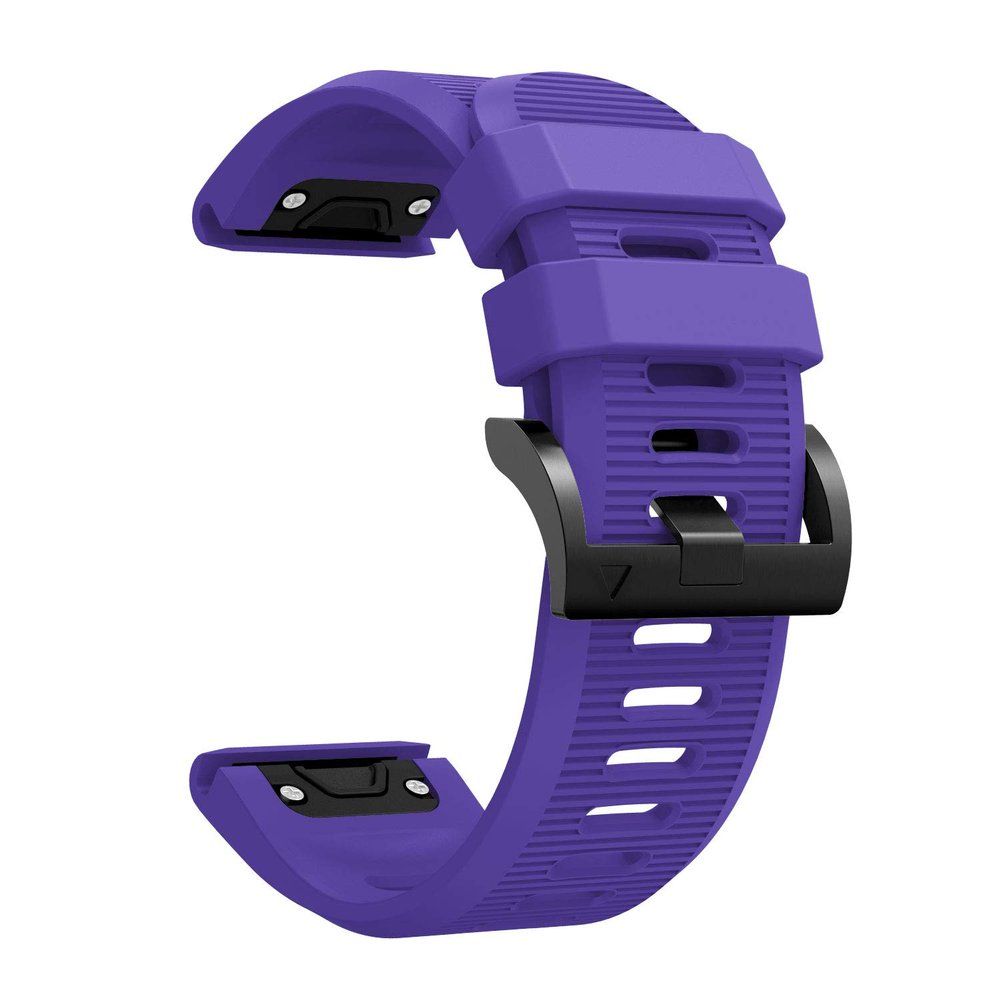 Sunter Wristband Compatible with Fenix 5X Band,26mm Width Soft Silicone Sport Replacement Watch Strap Band Compatible with Fenix 6X/Fenix 6X Pro/Fenix 5X/Fenix 5X Plus/Fenix 3/HR