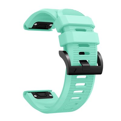 Sunter Wristband Compatible with Fenix 5X Band,26mm Width Soft Silicone Sport Replacement Watch Strap Band Compatible with Fenix 6X/Fenix 6X Pro/Fenix 5X/Fenix 5X Plus/Fenix 3/HR