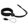 Allzedream Camera Wrist Strap Paracord Bracelet Adjustable for DSLR Binocular Cell Phone (Black) view 1