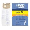 DVC Micro-Lined Paper Replacement Bags For Eureka Style AA Fits Victory, True, Whirlwind Models 4100, S4170, 4300, 4386AT, 4400, 4478AT, 4600, 5180 and For Sanitaire S4170AT, SC4570, SC4580-3 Bags view 1