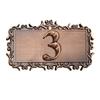 Personalized Address House Plaque Sign, Custom Street Name Letter Sign Door Room Wall Mounted ABS Plate for Home Office Hotel Garden Apartment Yard Or Mailbox (Only 1 Characters) - 6x3.5 inch view 1