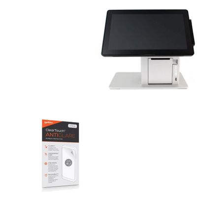 BoxWave Screen Protector Compatible with POS-X ION TP5 Pro - ClearTouch Anti-Glare (2-Pack), Anti-Fingerprint Matte Film Skin