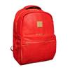 Sole Premise Leather Commuter Bag for Multi-functional Travel Carry-on with Laptop and Shoe Compartments for Men & Women (Red) view 1