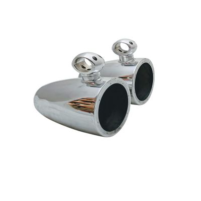 8" Wakeboard Tower Speaker Cans, For 880, PM282H, PM282B, PM282, TS-MR2040, NK1-120L, XS-808, SW808, Revo-8, Pro Grade 6061 Aluminum Enclosures, Round Tubing Clamps 1.25-3 inch (Polished)
