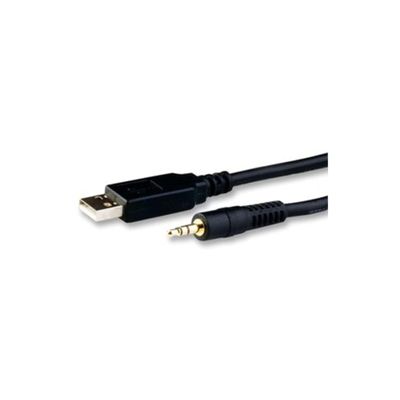 FTDI TTL-232R-5V-AJ Cable, TTL to USB Serial Converter, W/Audio Jack Conn, Conversion Type:USB to UART Converter, USB-A Plug to Phone Plug, Stereo, 3.50mm