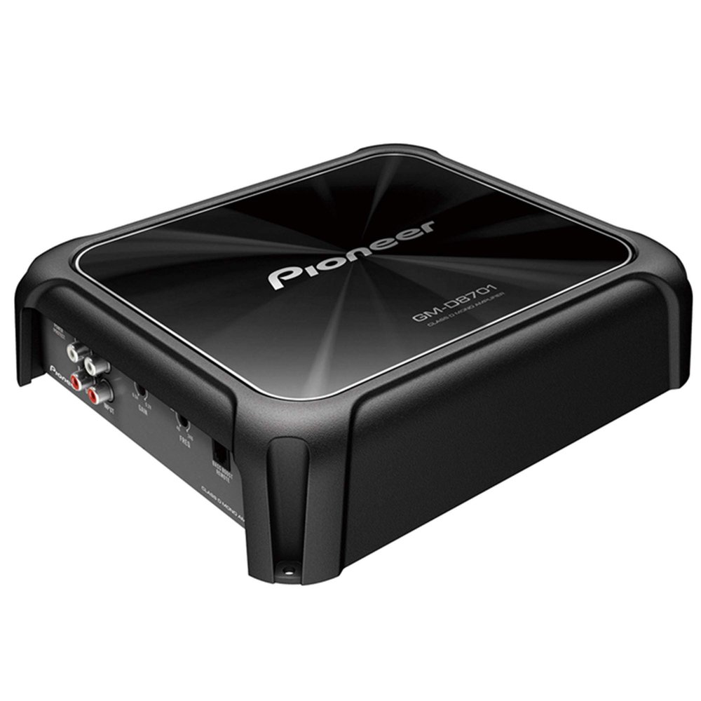Pioneer GM-D8701 Class D Mono Amplifier with Wired Bass Boost Remote (Certified Refurbished)
