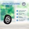 DVC Micro-Lined Replacement Filters for Bissell 203-7424 3 in 1 Stick Vac - 4 Filters view 3