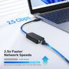 Cable Matters USB C to 2.5Gb Ethernet Adapter, USB-C to 2.5 Gigabit Ethernet, 2.5Gb USBC Network Adapter - Compatible with Thunderbolt 5/4 for MacBook, Not Work with Mac mini view 2