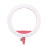 Dimmable LED Ring Light with 2M Stand for Phone and Camera, yidoblo 14 inches Outer 5500K/3200K for YouTube Vlog Makeup Studio Video Shooting Salon Photography (EU-R14 Pink-kit) view 3