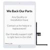 RepairPartsPlus Premium DIY Kit for iPad 7th | 8th Generation Screen Replacement (10.2" 7|8 A2197 A2198 A2200 A2270 A2428 A2429 A2430) Glass Touch Digitizer + Button, Adhesive, Guide/Videos-White view 3