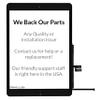 RepairPartsPlus for iPad 7 7th Gen | 8 8th Screen Replacement Glass Touch Digitizer Premium Kit (10.2", A2197 A2198 A2200 A2270 A2428 A2429 A2430) + Home Button, Adhesive, Quickstart Guide - Black view 3