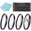 37mm Close-Up Filter Set (+1, +2, +4 and +10 Diopters) for Canon HF W10, HF W11, Olympus Pen E-PL10, OM-D E-M10 Mark IV, Panasonic Lumix DC-G100 with 12-32mm, Vario PZ 14-42mm, Lumix G 42.5mm Lens view 1