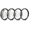37mm Close-Up Filter Set (+1, +2, +4 and +10 Diopters) for Canon HF W10, HF W11, Olympus Pen E-PL10, OM-D E-M10 Mark IV, Panasonic Lumix DC-G100 with 12-32mm, Vario PZ 14-42mm, Lumix G 42.5mm Lens view 2