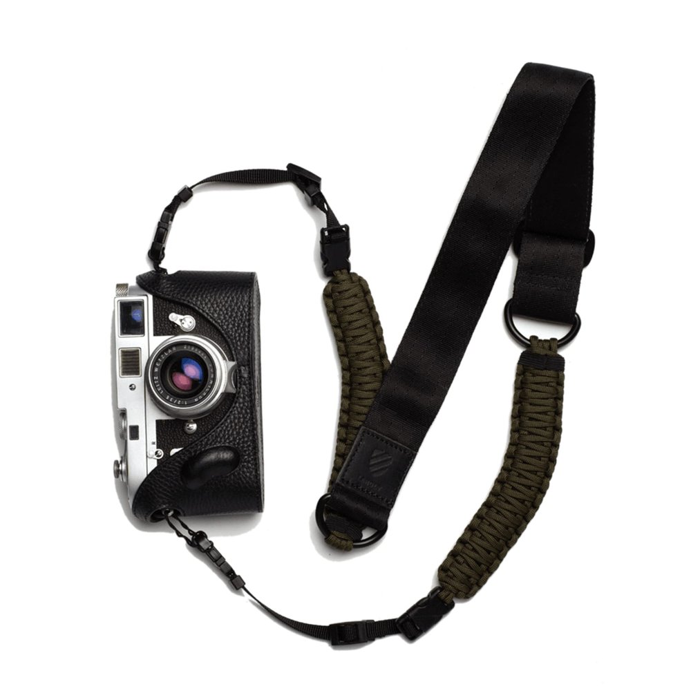 Langly PARACORD CAMERA STRAP - OLIVE
