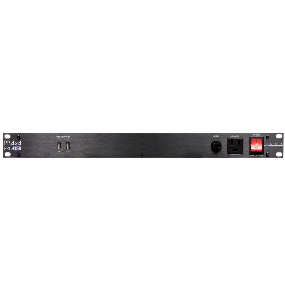 ART PB 4x4 PRO USB Rackmount 9 Outlet Power Conditioner and Surge Protector