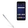 BoxWave Stylus Pen Compatible with LG Harmony 3 - AccuPoint Active Stylus, Electronic Stylus with Ultra Fine Tip - Metallic Silver view 1