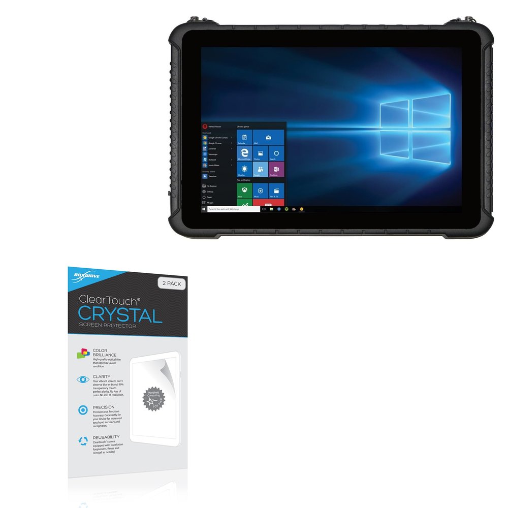 BoxWave Screen Protector Compatible with Conker NS10 - ClearTouch Crystal (2-Pack), HD Film Skin - Shields from Scratches