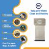 DVC Micro-Lined Paper Replacement Bags For Electrolux Style U Fit Discovery I, II, III - 100 Bags view 3