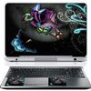 13 13.3 Inch Laptop Skin Sticker Cover Premium Sticker Cover Art Decal Decorative (Included 2 Wrist Pad Skins) - Gray Butterfly Design view 1