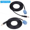 Gorgeri for aux in Adapter Aux in Adapter Cable 3.5mm Car AUX Audio Music Adapter Cable for B5 view 3