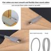 2 Pack 20FT Power Extension Cable Compatible with Wyze Cam v4,WyzeCam,Wyze Cam v3,Wyze Cam Pan, NestCam Indoor,Blink,Amazon Cloud Camera,USB to Micro USB Durable Charging and Data Sync Cord (Gray) view 4