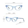 Fantiace Women Blue Light Blocking Glasses Frame Cat Eyes Anti Blue Ray Computer Game Glasses Men Eyeglass (C5) view 3