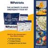 4Patriots 72-Hour Survival Food Kit: Emergency Food Supply Designed to Last 25 Years, 20 Servings view 2