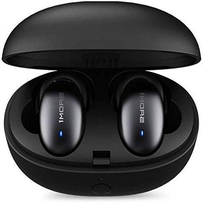 1 MORE Stylish True Wireless Bluetooth Earbuds, Stereo in-Ear Headphones with Charging Case & Built-in Microphone (2-Pack)